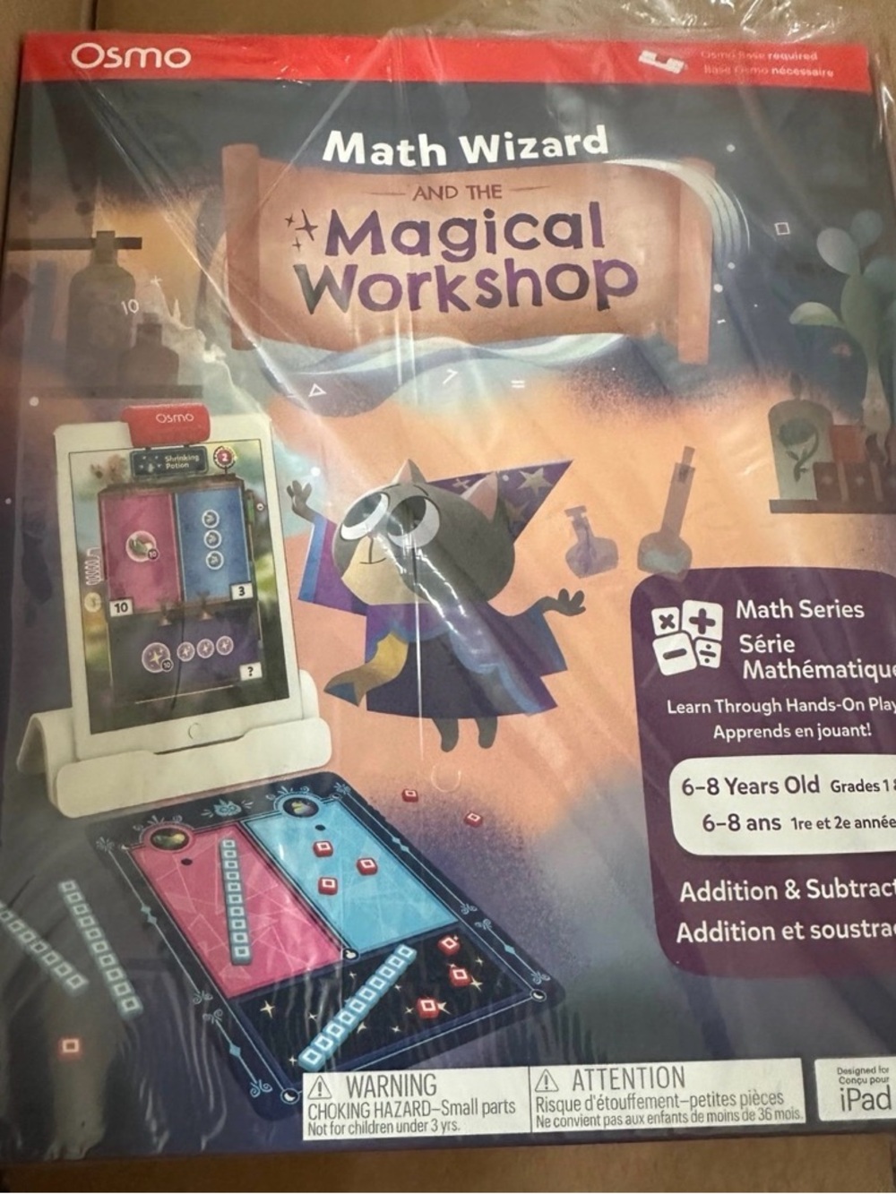 Osmo Math Wizard and the Magical Workshop - Pink/Blue